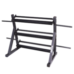 AF-7703 Dumbbell Rack 3FT 3 Tier With 4 Plate Holder