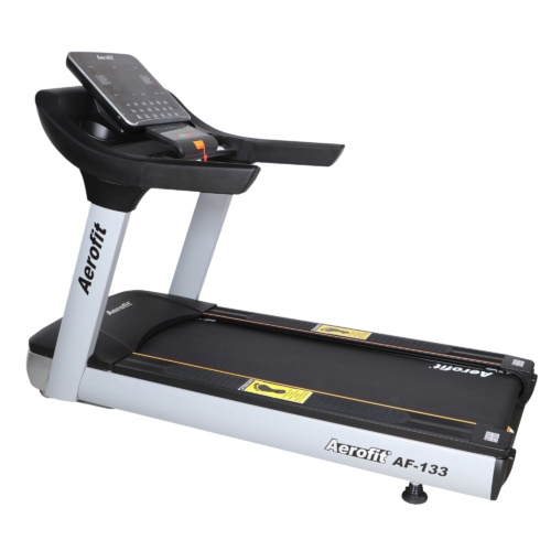 Aerofit AF-133 Treadmill I AC Motor With 8.0 HP Peak Output I Max. Speed: 22 km/h I In-Built Speakers I Elevation: 0-15% Incline