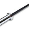 Aerofit 5 Feet Black Chrome Barbell I Corrosion-Resistant Finish I Long-Lasting Performance I Compatible with Standard Weight Plates