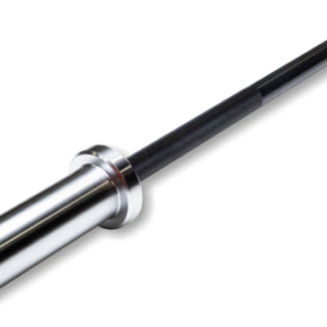 Aerofit 6 Feet Black Chrome Barbell I Rust-Resistant Surface I Black Chrome Finish I Non-Slip Hold