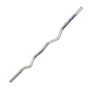 Curl (Zig/Zag) Rod 28 mm I Strong and Durable I Rust-Resistant Surface I Ideal for Beginners and Experienced Lifters