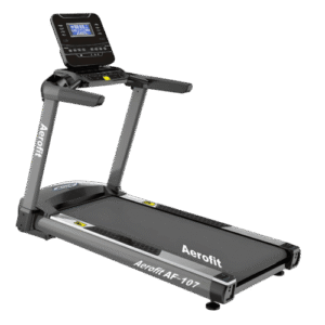 Aerofit AF-107 Treadmill I Elevation: 0-15% I AC Motor with 8.0HP Peak Output I In-Built Speakers I Bluetooth and USB Supported