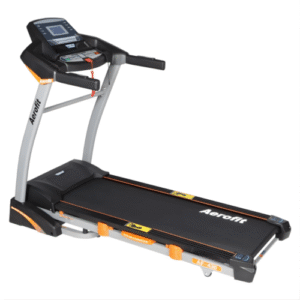 AEROFIT AF-430 Treadmill I 5 Years Motor Warranty I AC Motor with 4.0HP Peak Duty I Max. Speed: 16km/h I 0-15% Elevation I Durable Home Running Machine
