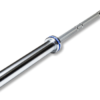 Aerofit Silver Surfer Barbell A2 Series I Premium Silver Chrome Finish I Smooth Rotating Sleeves I Sleek and Polished Appearance
