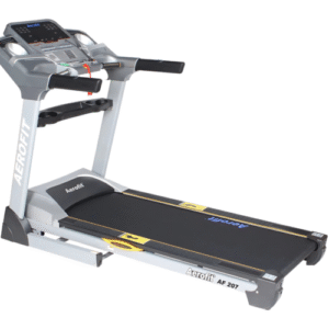 Aerofit AF-207 Treadmill I Max. Speed: 20 km/h I LED Display I 23 Workout Programs I 5 Years Motor Warranty I Elevation: 0-15% Incline