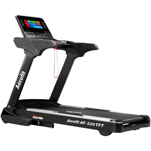 Aerofit AF-226 TFT Treadmill I AC Motor With 6.0 HP Peak Duty I 32 Workout Programs I Max. User Weight: 150 kg I Twin Cup Holder