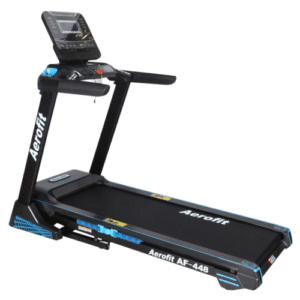 AEROFIT AF-448 Treadmill I Max. User Weight: 135kg I Automatic Incline I I DC Motor with 6.0HP Peak Output I 2 Years Motor Warranty