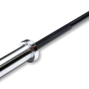 Aerofit Black Chrome Barbell A1 Series I Steady Support Under Heavy Loads I Sleek Appearance I Seamless Plate Rotation