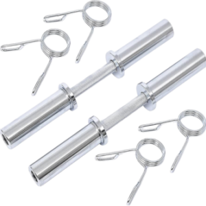Dumbbells Rod 50 mm Imported I Chrome Plated Finish I Balanced & Sturdy Design I Compact and Easy to Store