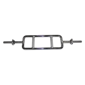 Aerofit Tricep Bar with Threading and Star Nut I Great for Home Gyms I Chrome-Plated Finish I Long-Lasting Performance