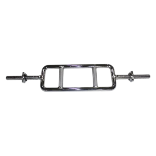Aerofit Tricep Bar with Threading and Star Nut I Great for Home Gyms I Chrome-Plated Finish I Long-Lasting Performance