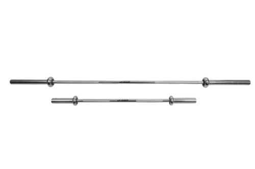 Olympic Rod Max Weight (125 kg) I Corrosion-Resistant Surface I Promotes Proper Form I Controlled Plate Movement