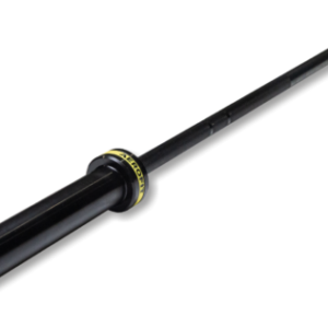 Aerofit Smoky Black Barbell A2 Series I Precision Knurling Pattern I Built to Withstand Intense Workouts I Slip-Resistant Grip