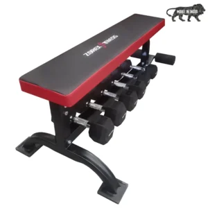 Fitpro Fitness FP-106 Flat Bench With Dumbbell Rack