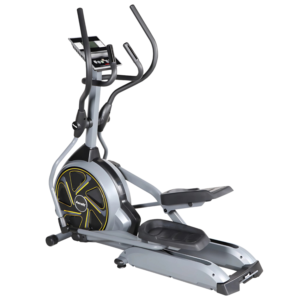 Aerofit AF-246EL Elliptical Cross Trainer I 9 kg Fly Wheel I 24 Resistance Levels I 20 Workout Programs I 19-inches Strides