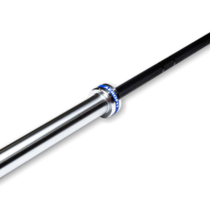 Aerofit 4 Feet Black Chrome Barbell I Premium Black Chrome Shaft I Non-Slip Grip I Solid Steel Construction