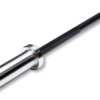 Aerofit 6 Feet Black Chrome Barbell I Rust-Resistant Surface I Black Chrome Finish I Non-Slip Hold
