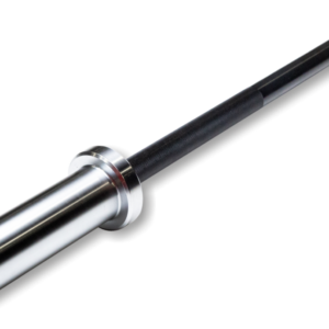 Aerofit 6 Feet Black Chrome Barbell I Rust-Resistant Surface I Black Chrome Finish I Non-Slip Hold
