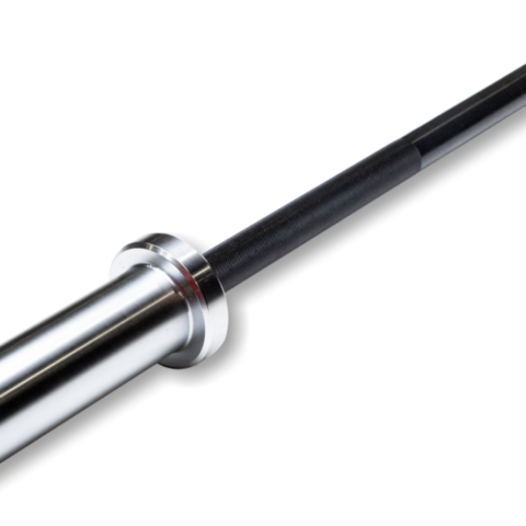 Aerofit 6 Feet Black Chrome Barbell I Rust-Resistant Surface I Black Chrome Finish I Non-Slip Hold
