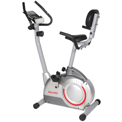 Aerofit AF-689U Magnetic Bike I 5 kg Fly Wheel I 8 Levels Manual Resistance I Max. User Weight: 100 kg I Compact Design
