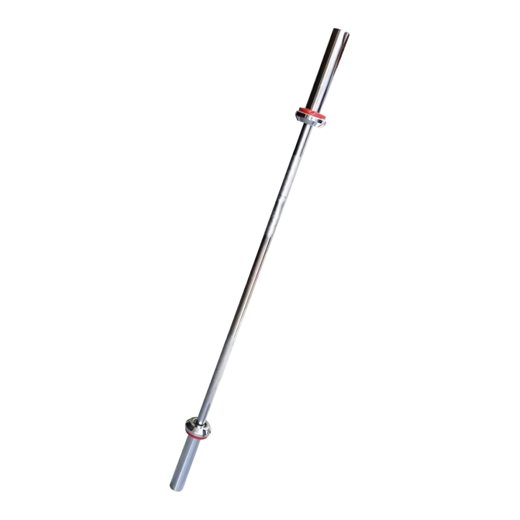 Aerofit Olympic Bar (50 mm) I Heavy-Duty Steel I Non-Slip Grip I Corrosion-Resistance Surface