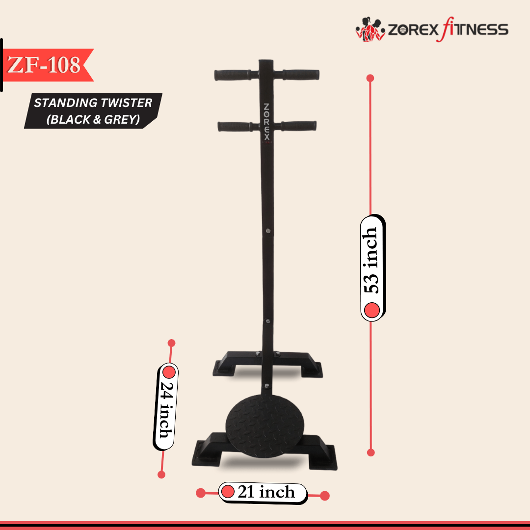 Fitpro Fitness FP-108 Standing Twister Black - Image 2