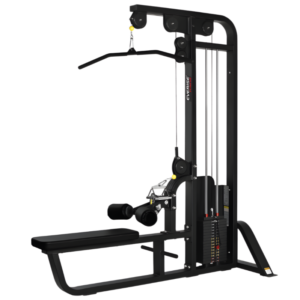Fitpro Fitness Series Lat Pull and Vertical Row Combo | Two Back Exercises in One Machine