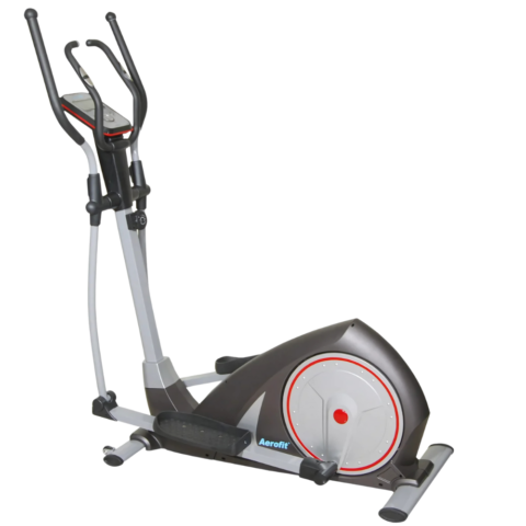 Aerofit AF-606E Elliptical Cross Trainer I LCD Display I Max. User Weight: 100 kg I 7 kg Fly Wheel I In-Built Pulse Sensor