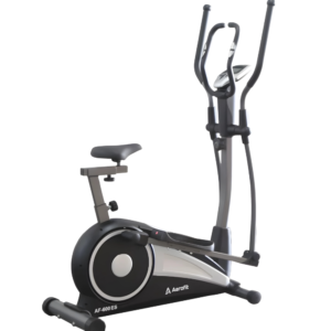 AEROFIT AF-600ES Elliptical Cross Trainer I LCD Display I Max. User Weight: 100 kg I Adjustable Seat I 7 kg Fly Wheel