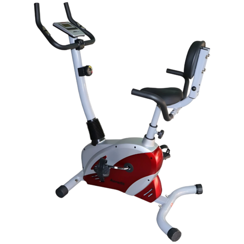 Aerofit AF-683U Magnetic Bike I 5 kg Fly Wheel I 8 Levels Manual Resistance I Adjustable Seat I Max. User Weight: 90 kg