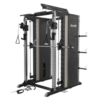 AEROFIT AF-2315 SMITH MACHINE HALF RACK COMBO (WITH LAT PULL DOWN ATTACHMENT)