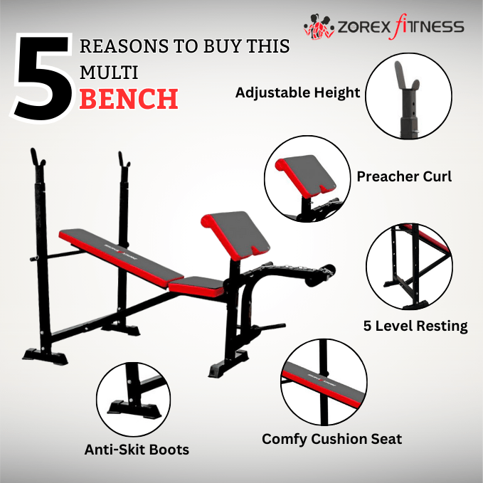 Fitpro FITNESS FP-104 MULTI BENCH - Image 6