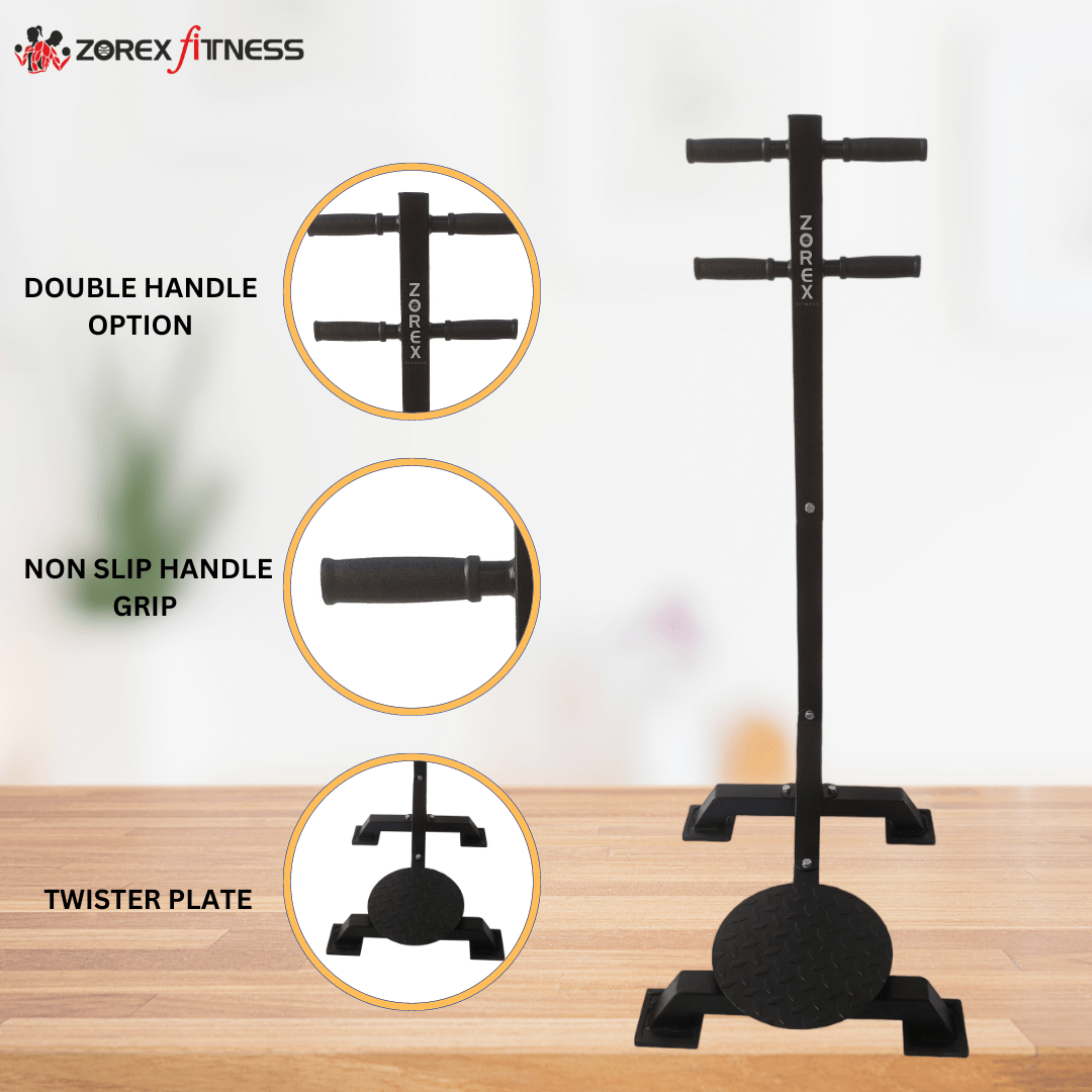 Fitpro Fitness FP-108 Standing Twister Black - Image 4