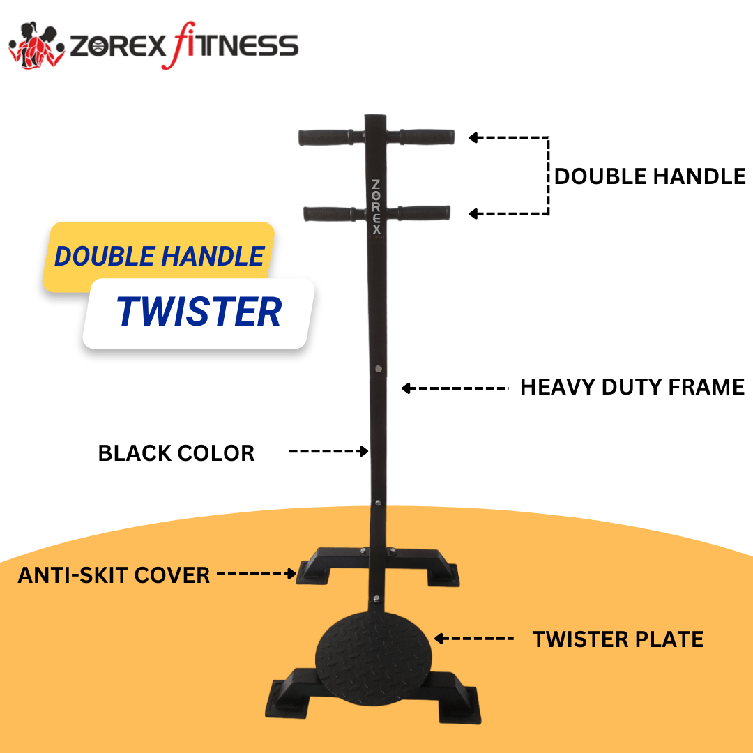 Fitpro Fitness FP-108 Standing Twister Black - Image 3