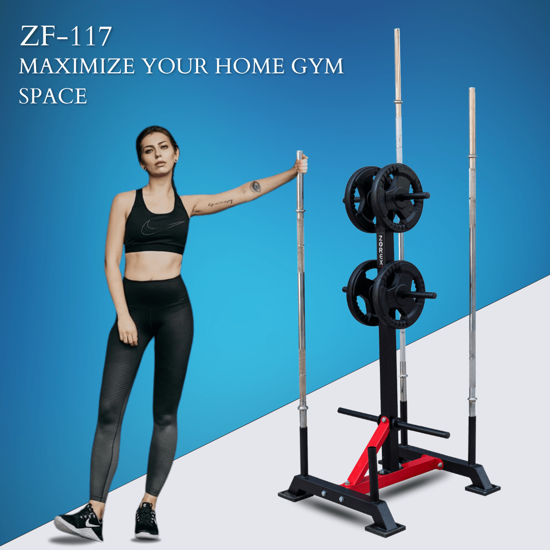 Fitpro FITNESS FP-117 PLATE & ROD RACK - Image 4