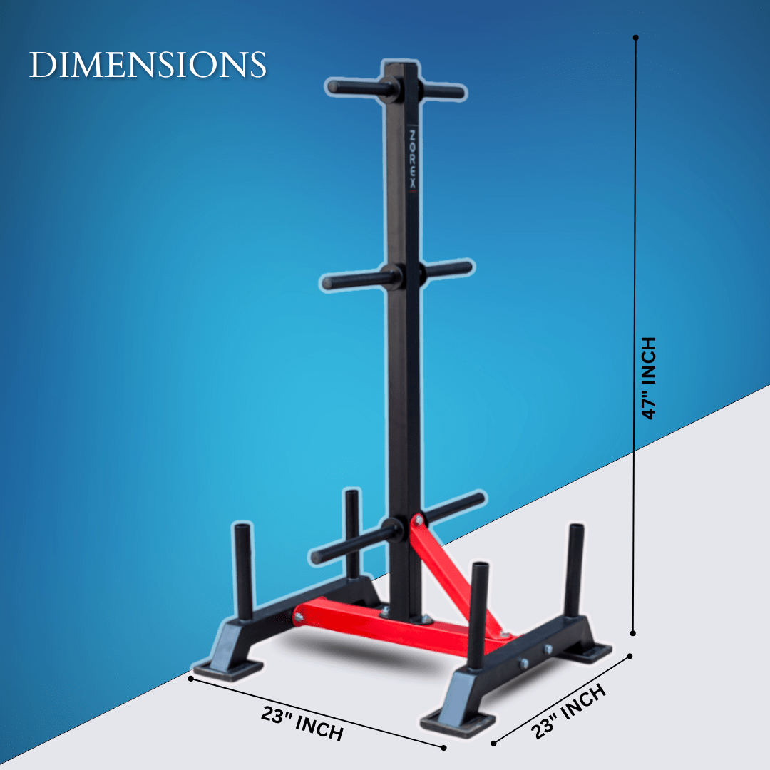 Fitpro FITNESS FP-117 PLATE & ROD RACK - Image 3