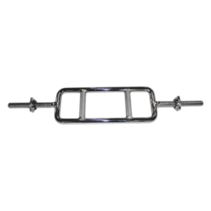 Aerofit Tricep Bar with Threading and Star Nut I Great for Home Gyms I Chrome-Plated Finish I Long-Lasting Performance