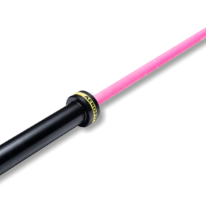 Aerofit Pink Rock Barbell A2 Series I Precision Knurling Pattern I Seamless Plate Movement I Secure Grip