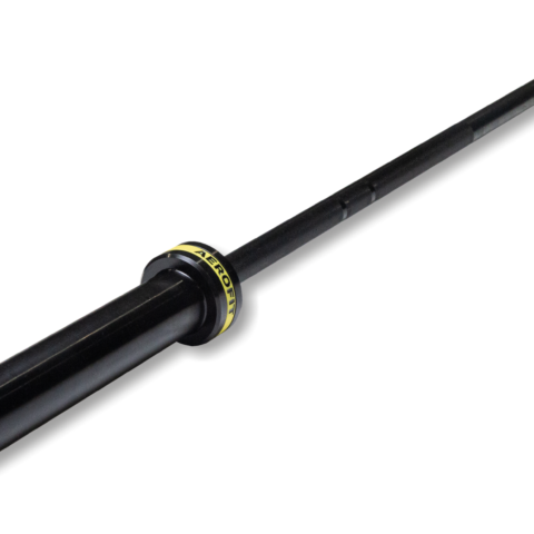 Aerofit Smoky Black Barbell A2 Series I Precision Knurling Pattern I Built to Withstand Intense Workouts I Slip-Resistant Grip