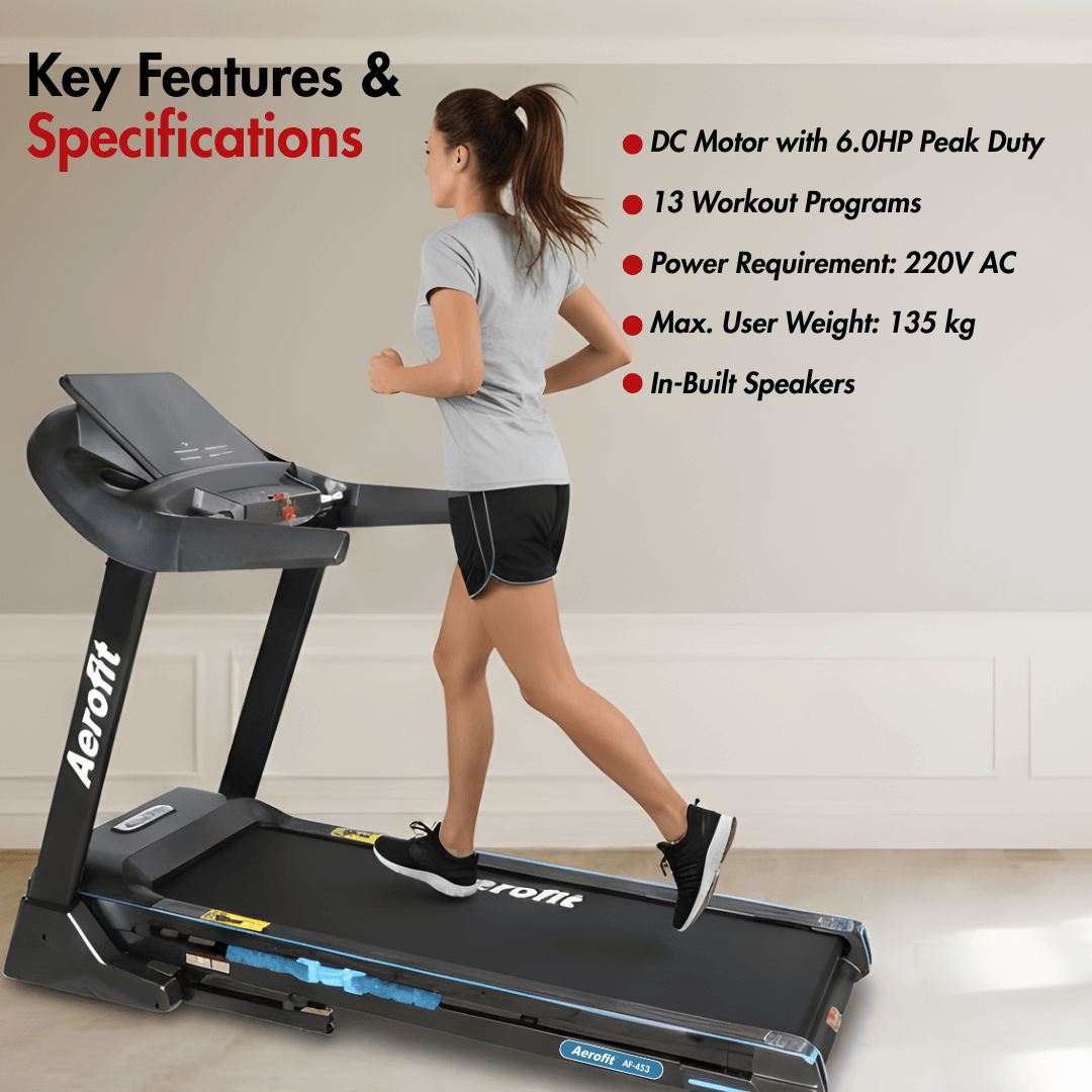 AF-453 Home Treadmill with In-Built Speakers - Image 3