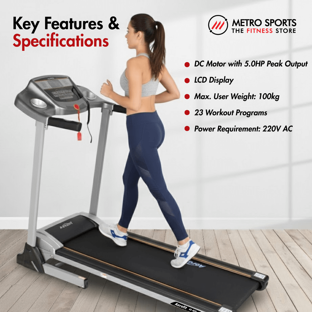 AF-409 Home Fitness Treadmill - Image 3