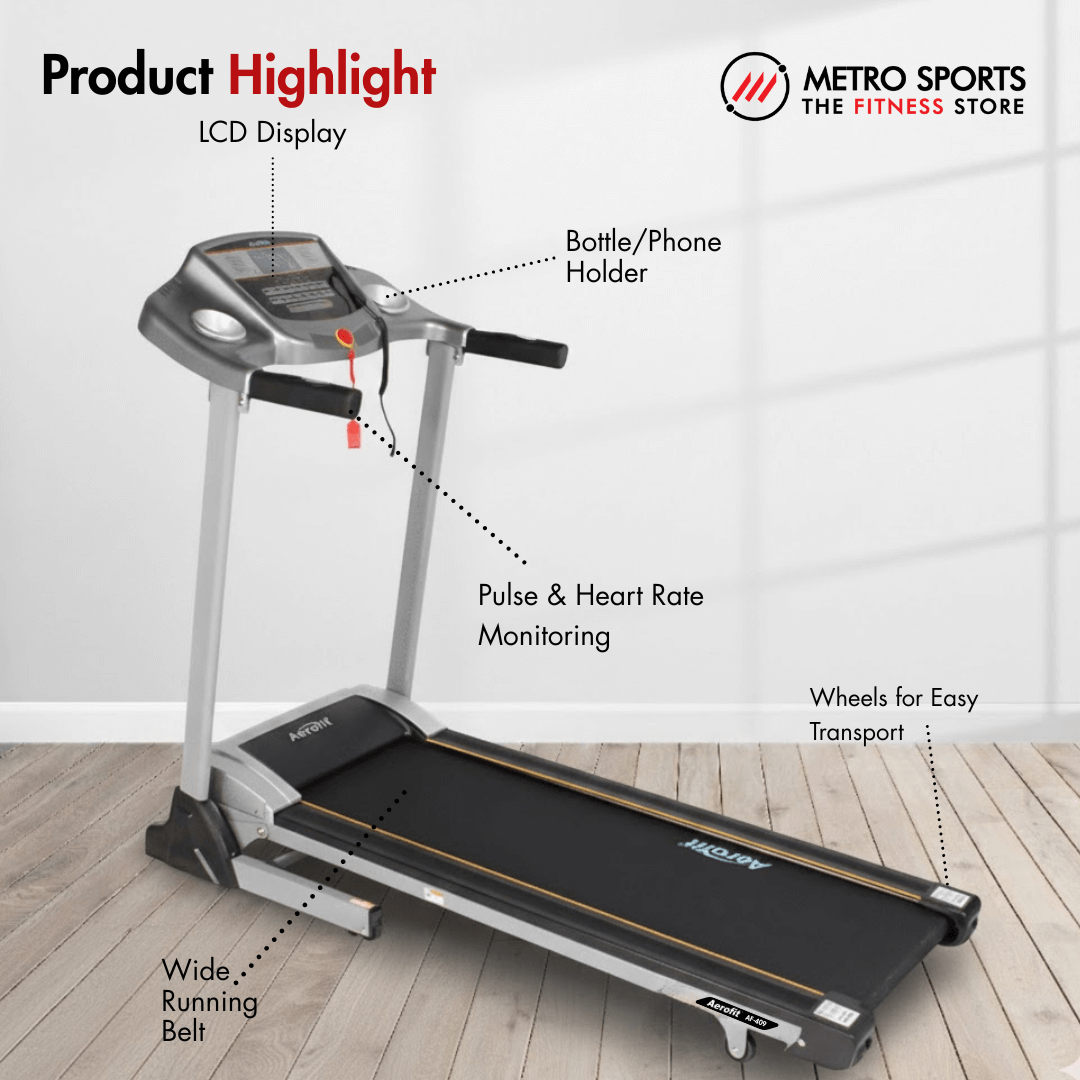 AF-409 Home Fitness Treadmill - Image 2