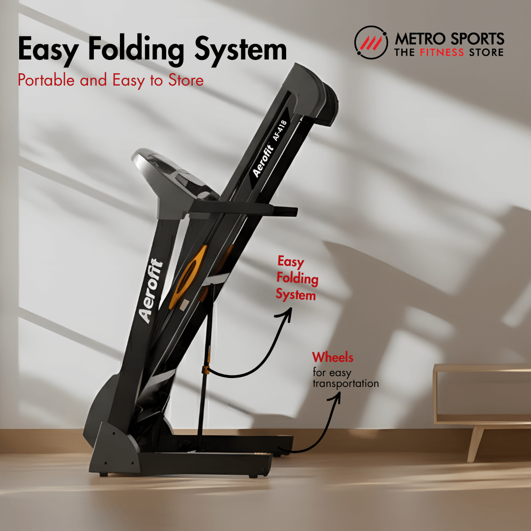 AF-418 Home Treadmill with LCD Display - Image 5