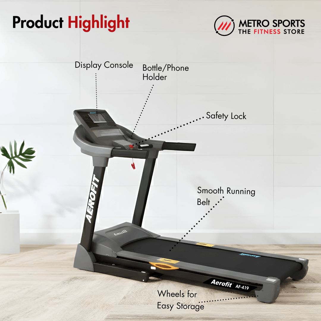 AF-419 Automatic Elevation Home Treadmill - Image 4