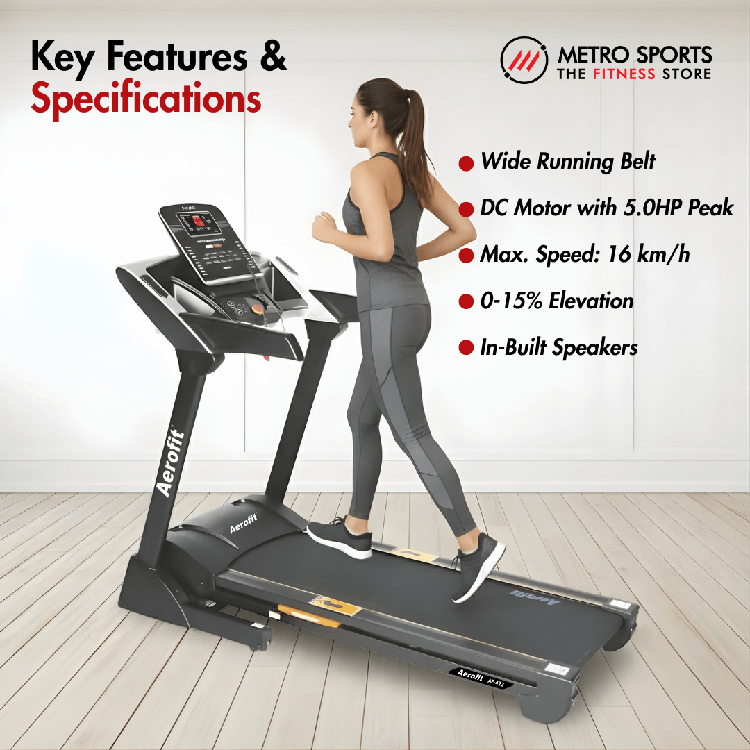 AF-423 AC Motor Treadmill for Home Use - Image 3