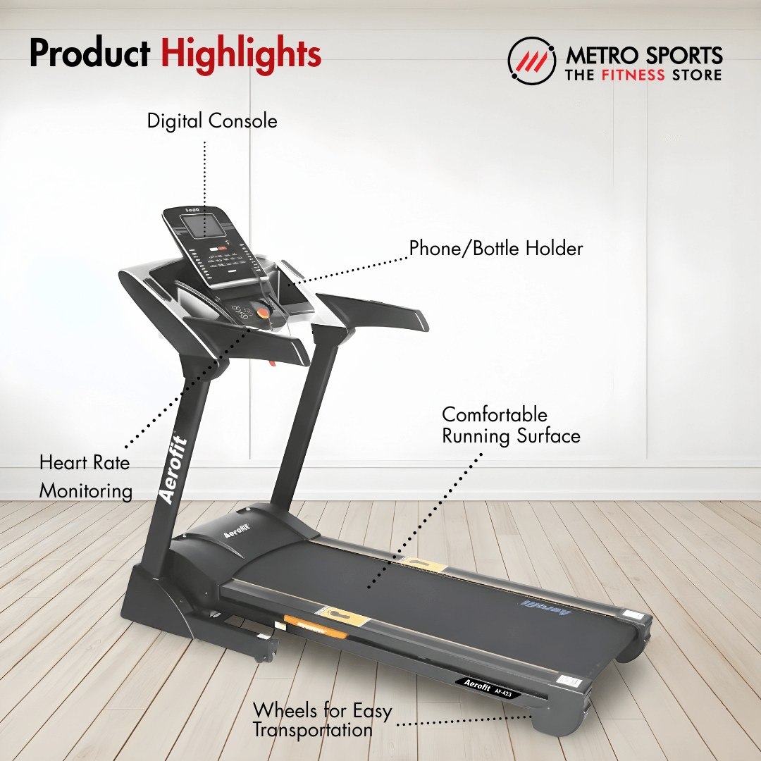 AF-423 AC Motor Treadmill for Home Use - Image 2
