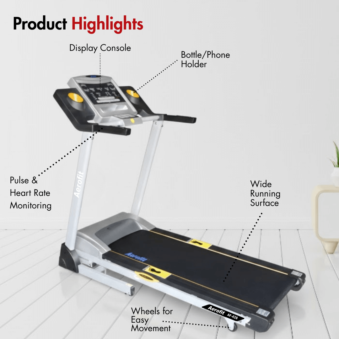 AF-428 Home Treadmill with In-Built Speakers - Image 2
