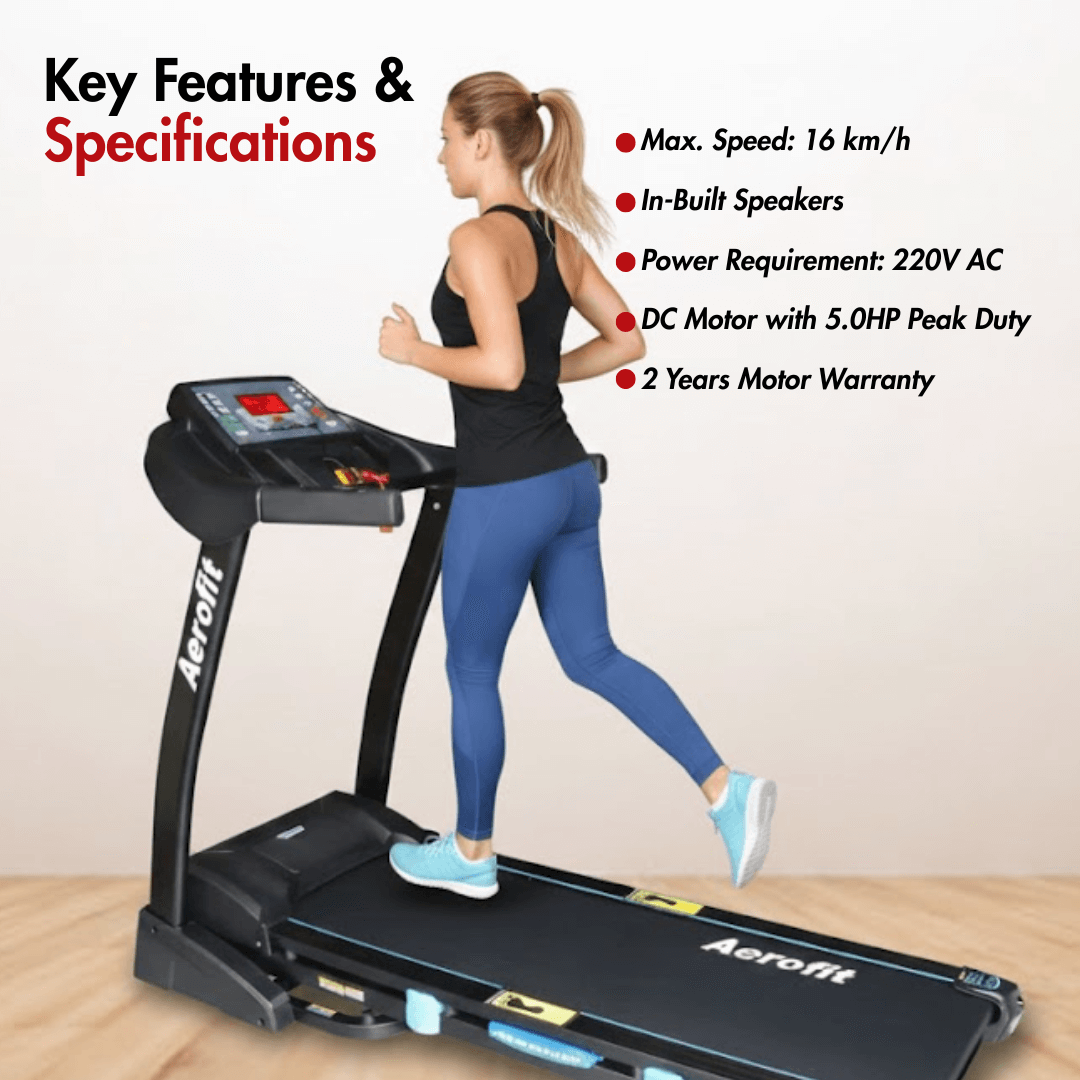 AF-444 Home Treadmill with Multiple Workout Programs - Image 3
