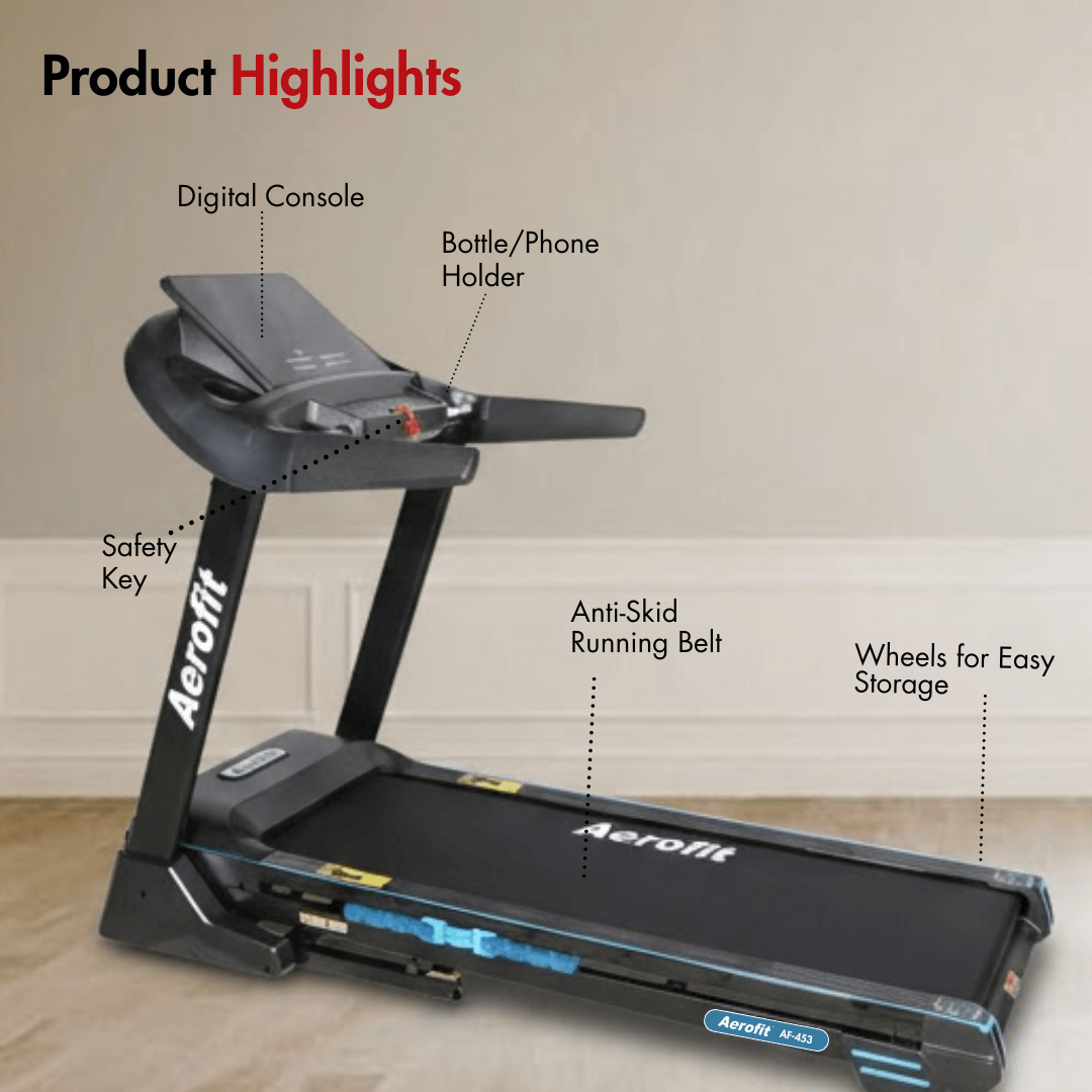 AF-453 Home Treadmill with In-Built Speakers - Image 2