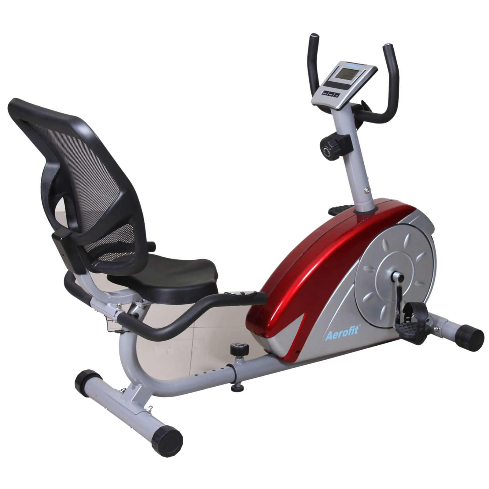AF-661R Recumbent Bike I Adjustable Seat I 5 kg Fly Wheel I LCD Display I Max. User Weight: 100 kg